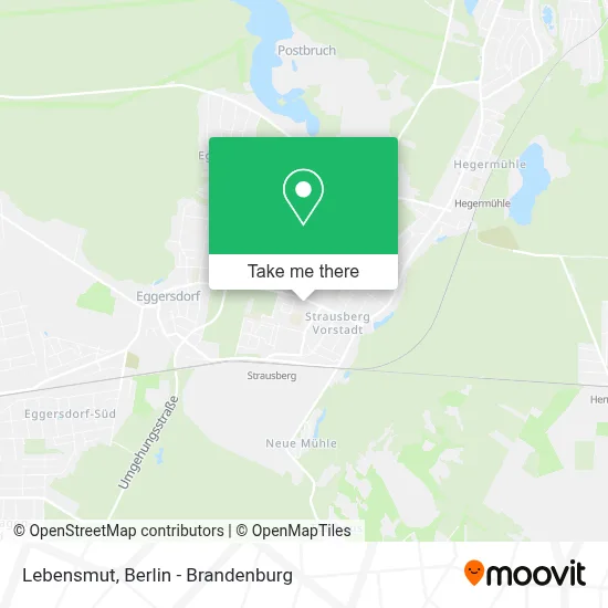 Lebensmut map