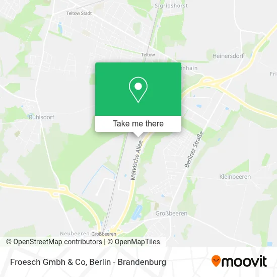 Froesch Gmbh & Co map