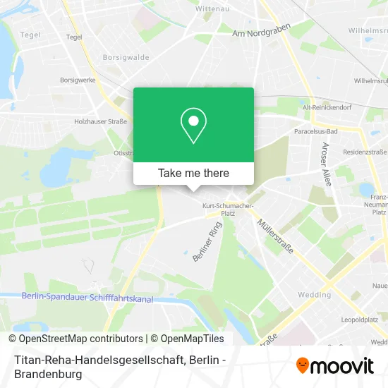 Titan-Reha-Handelsgesellschaft map
