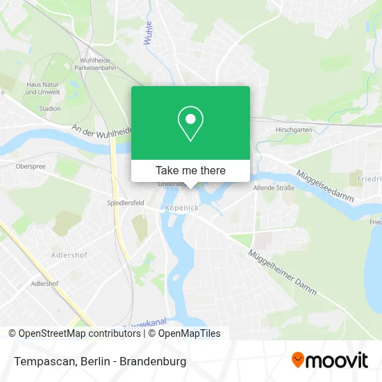 Tempascan map