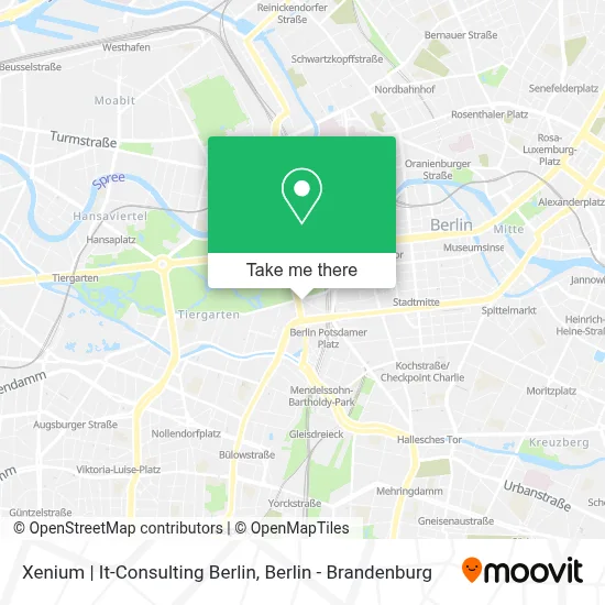 Xenium | It-Consulting Berlin map