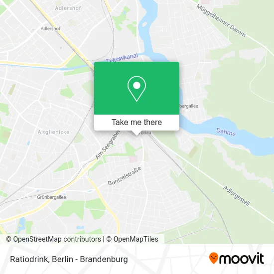 Ratiodrink map