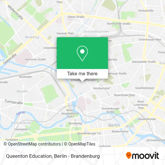 Queenton Education map