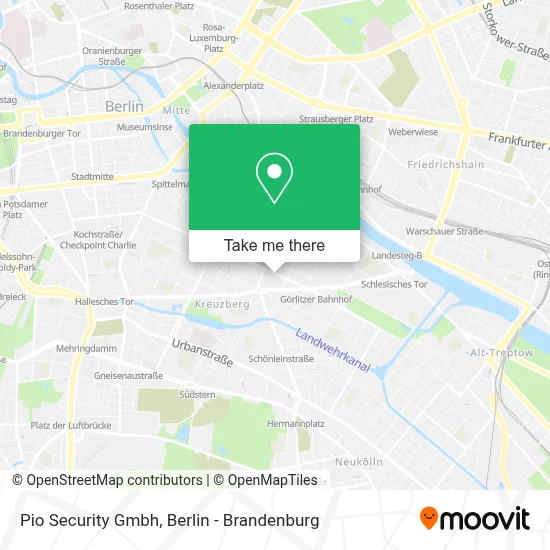 Pio Security Gmbh map