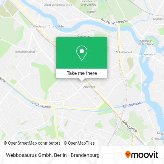 Webbosaurus Gmbh map
