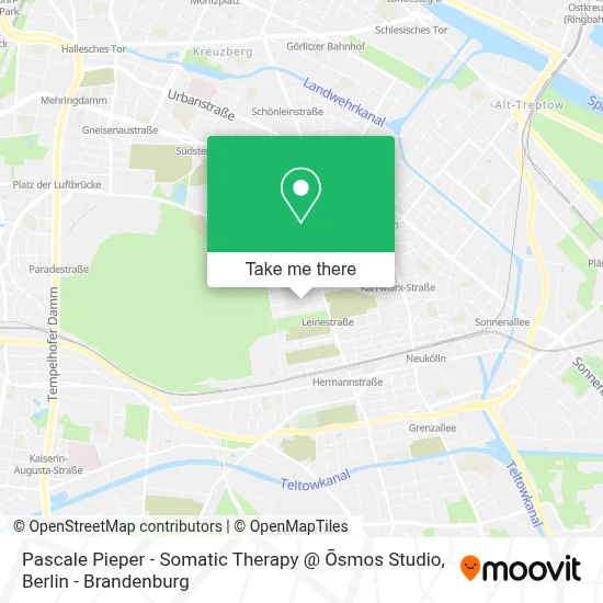 Pascale Pieper - Somatic Therapy @ Ōsmos Studio map