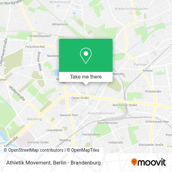 Athletik Movement map