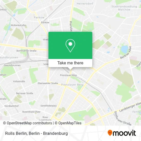 Rolls Berlin map