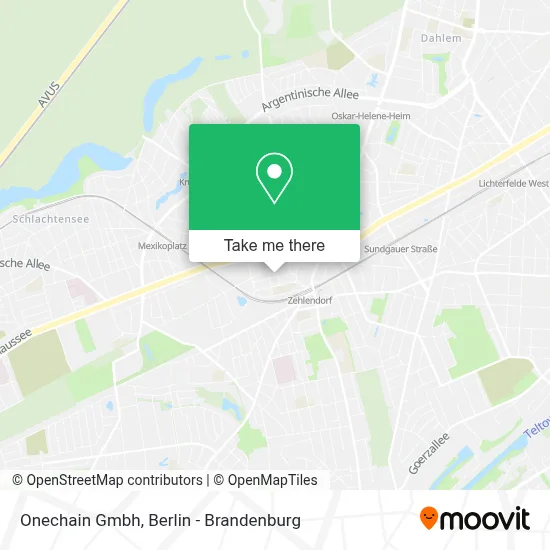 Onechain Gmbh map