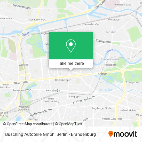 Busching Autoteile Gmbh map