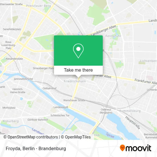 Froyda map