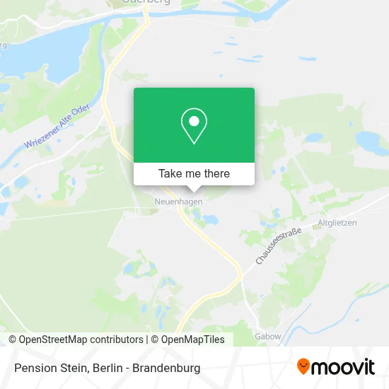 Pension Stein map