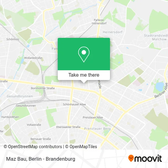 Maz Bau map