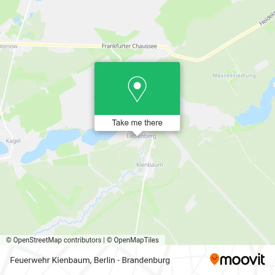Feuerwehr Kienbaum map