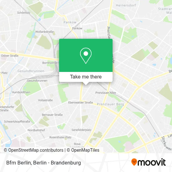 Bfm Berlin map