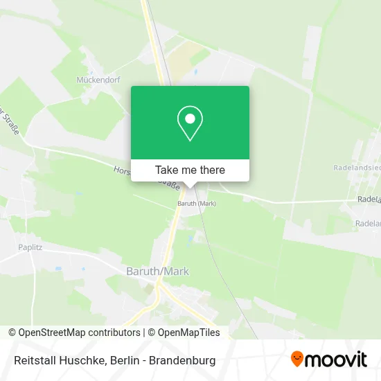 Reitstall Huschke map