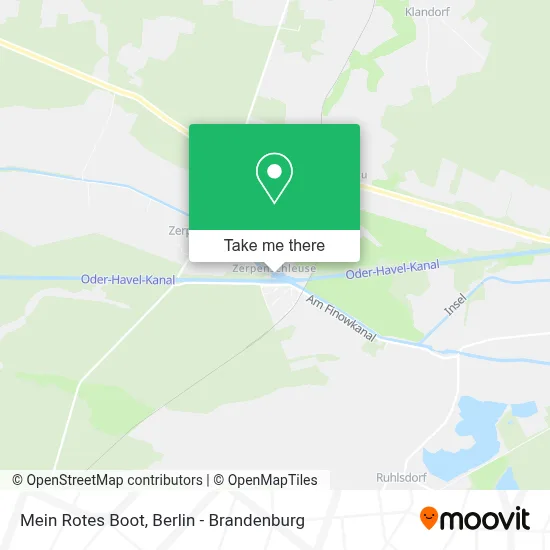 Mein Rotes Boot map