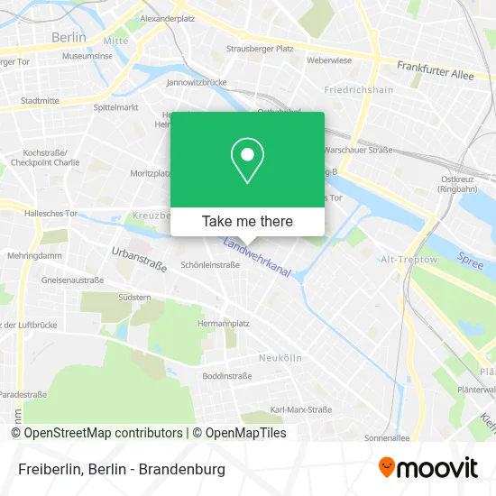Freiberlin map