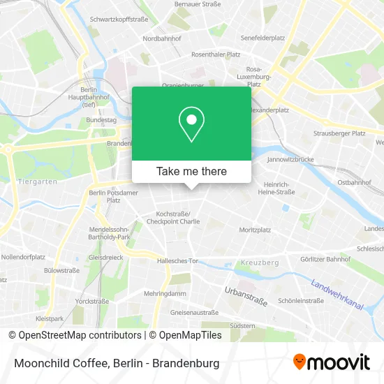 Moonchild Coffee map