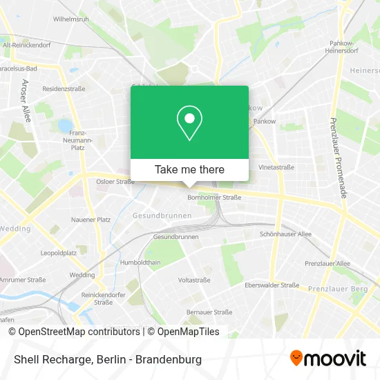 Shell Recharge map