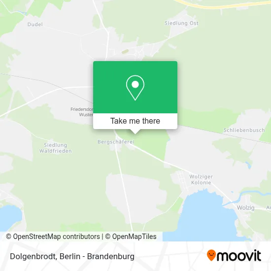 Dolgenbrodt map