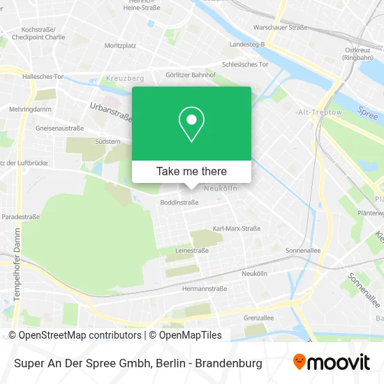 Super An Der Spree Gmbh map