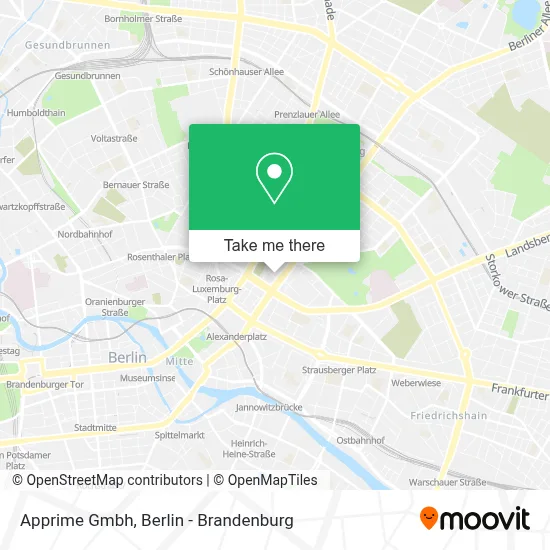 Apprime Gmbh map