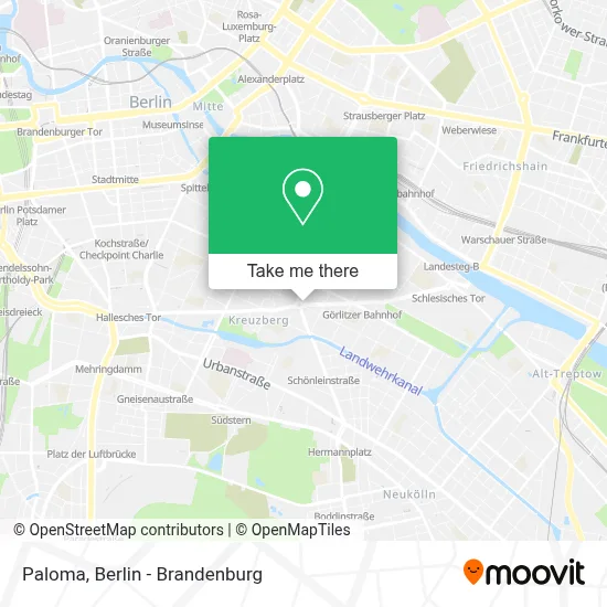 Paloma map