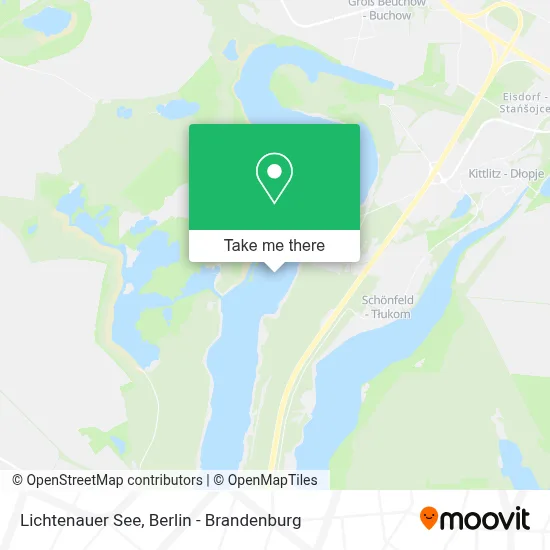 Lichtenauer See map