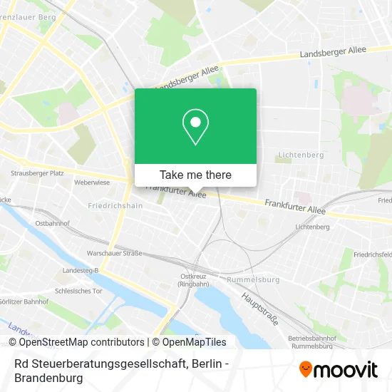 Rd Steuerberatungsgesellschaft map