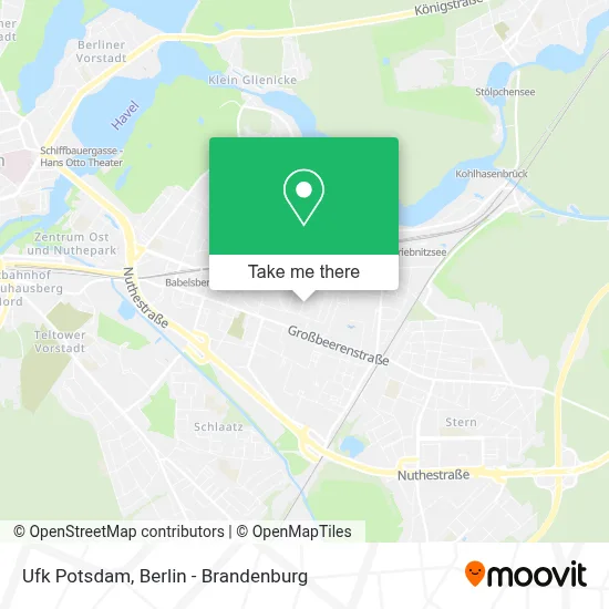 Ufk Potsdam map