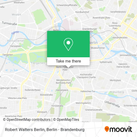 Robert Walters Berlin map