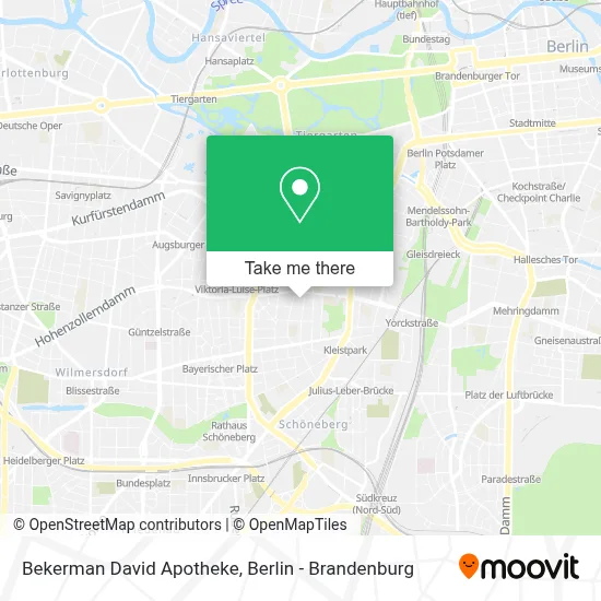 Bekerman David Apotheke map