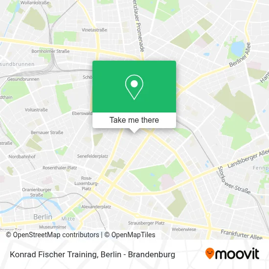 Konrad Fischer Training map