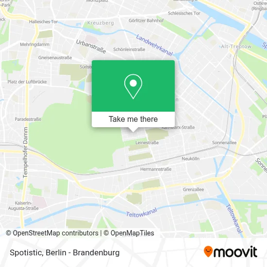 Spotistic map