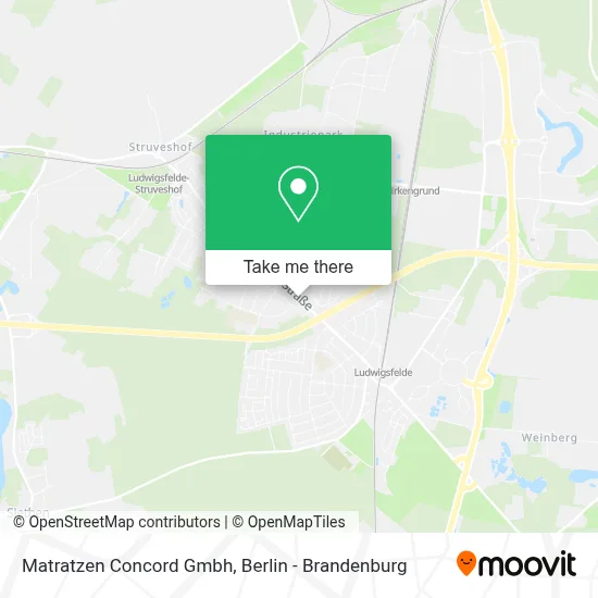Matratzen Concord Gmbh map