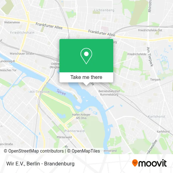 Wir E.V. map