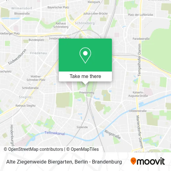 Alte Ziegenweide Biergarten map