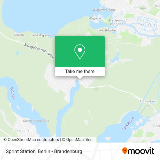 Sprint Station map