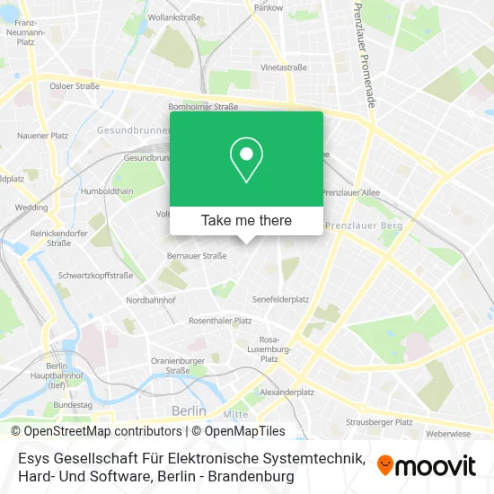 Esys Gesellschaft Für Elektronische Systemtechnik, Hard- Und Software map