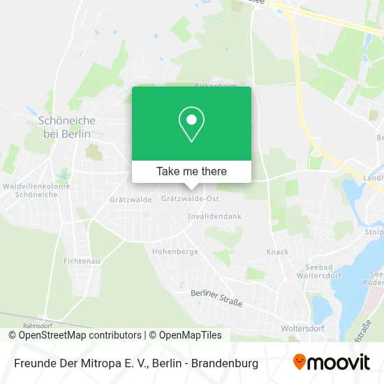 Freunde Der Mitropa E. V. map