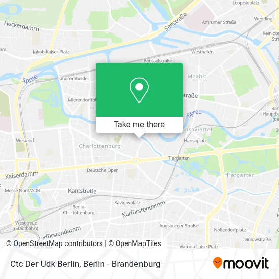 Ctc Der Udk Berlin map