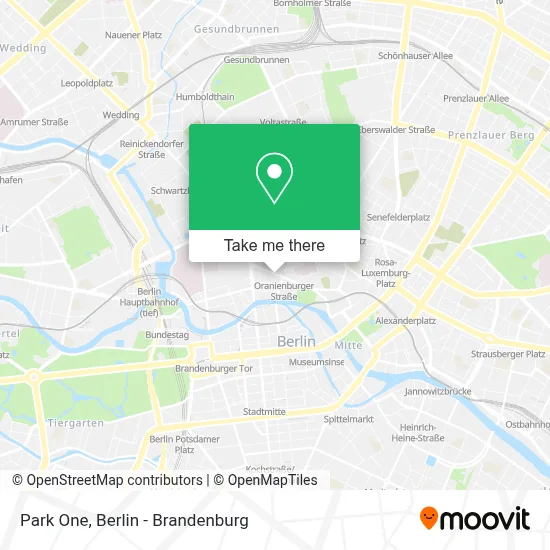 Park One map