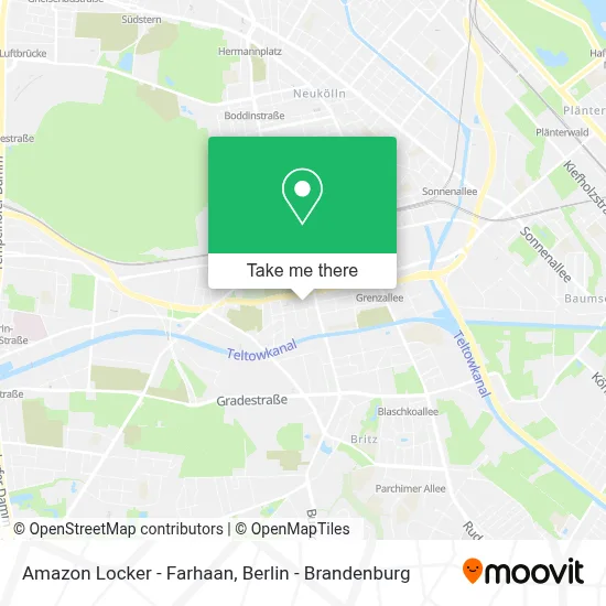 Amazon Locker - Farhaan map