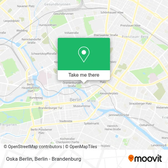 Oska Berlin map