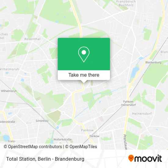 Total Station map