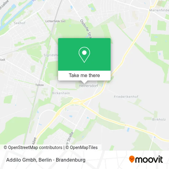 Addilo Gmbh map