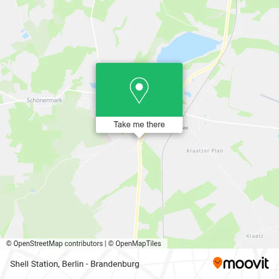 Shell Station map