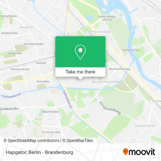 Hapgator map