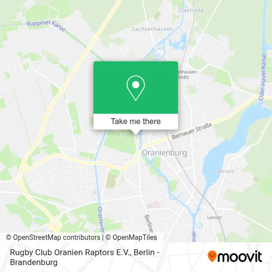 Rugby Club Oranien Raptors E.V. map